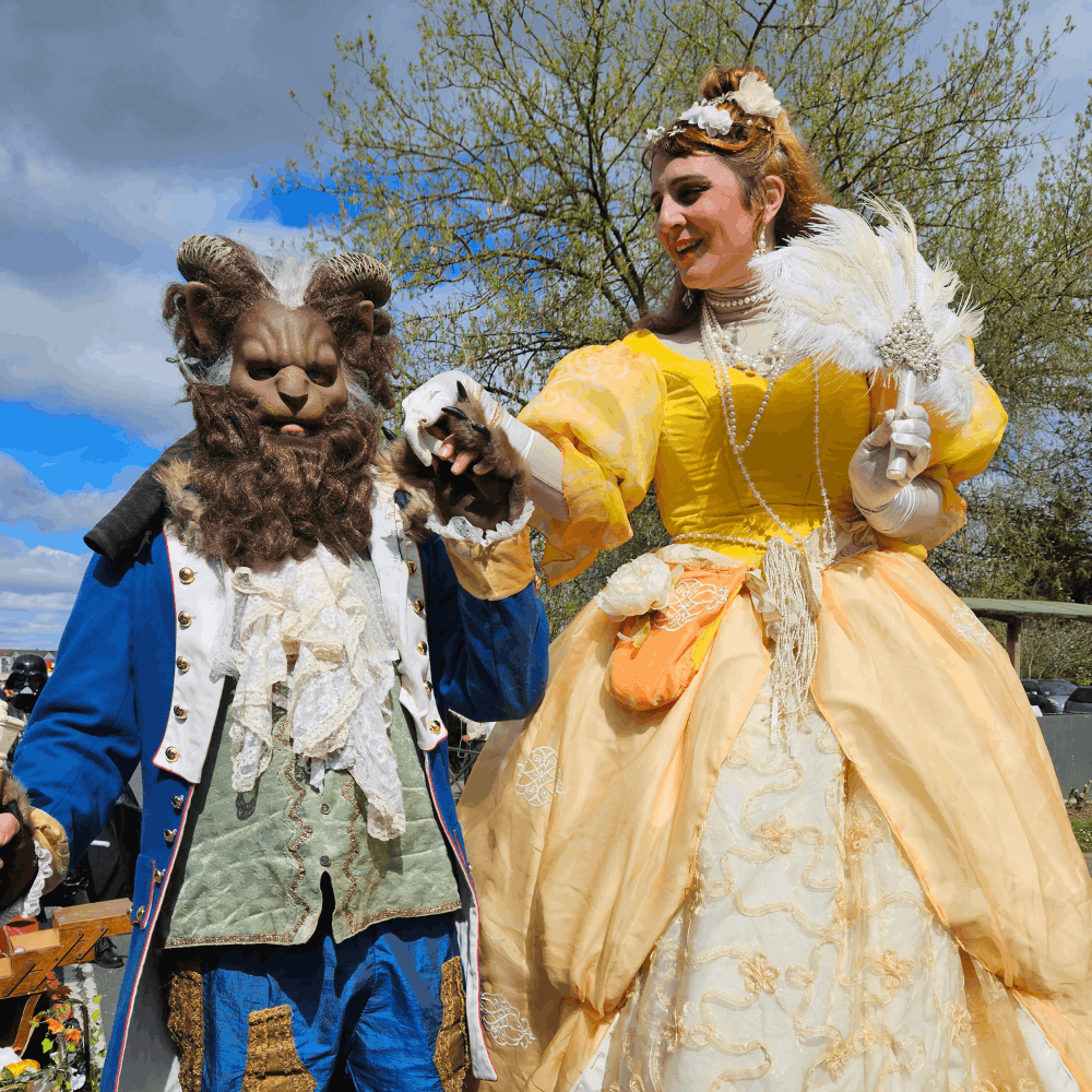 Déambulation La belle et la bête